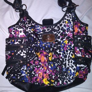 Floral Multi Colored Purse